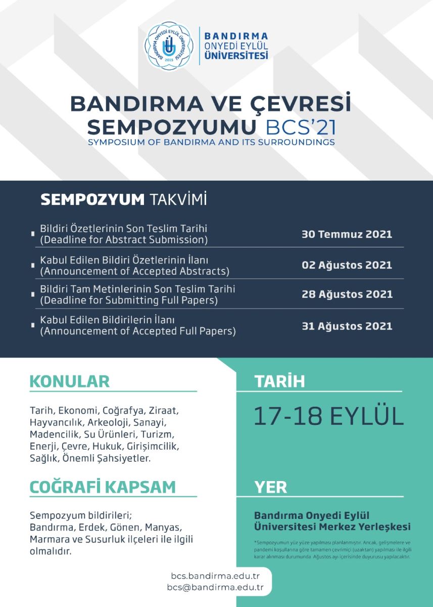 bandirma onyedi eylul universitesi ekonomik ve sosyal arastirmalar uygulama ve arastirma merkezi